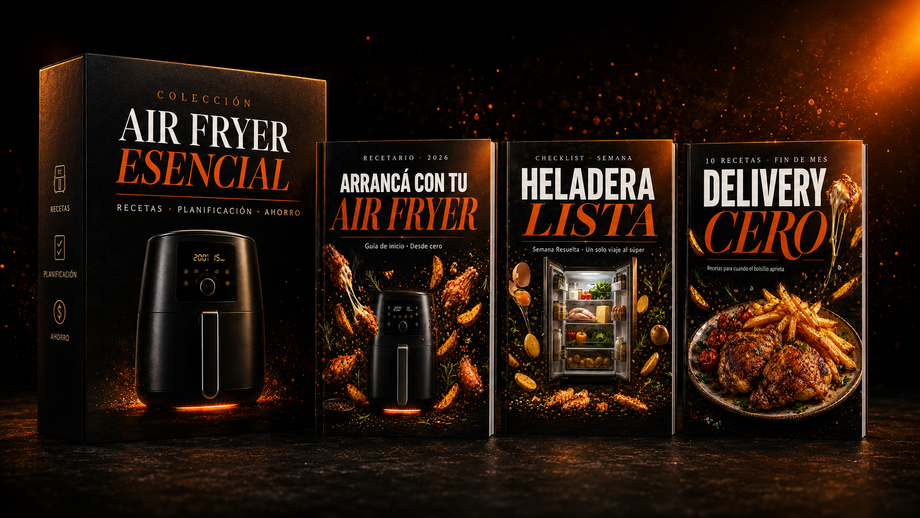 Air Fryer Express — Pack completo